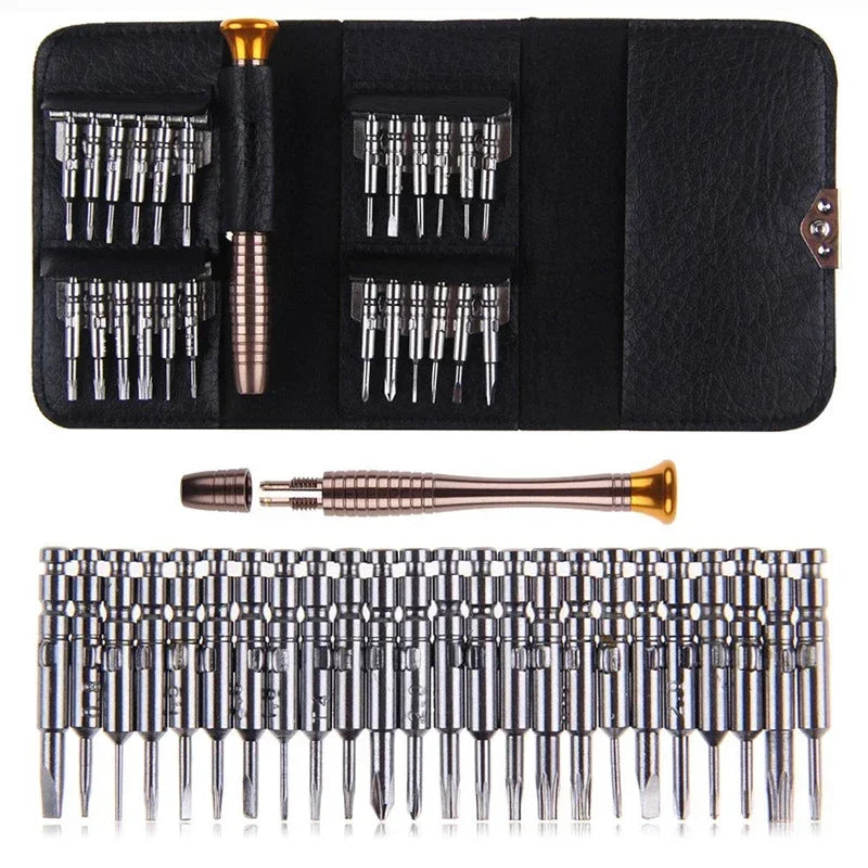 25-in-1 Magnetic Precision Screwdriver Set – Torx & Phillips Precision Screwdriver Set Richie's 1 Set