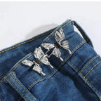 Star & Butterfly Jeans Waist Adjuster Pins – Metal Buttons Waist Adjuster Pins Richie's 4