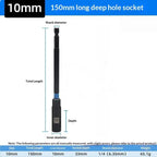 150mm Hex Nut Driver Extension Sleeve 6–14mm Socket Adapter Socket Wrench Adapter Richie's A3