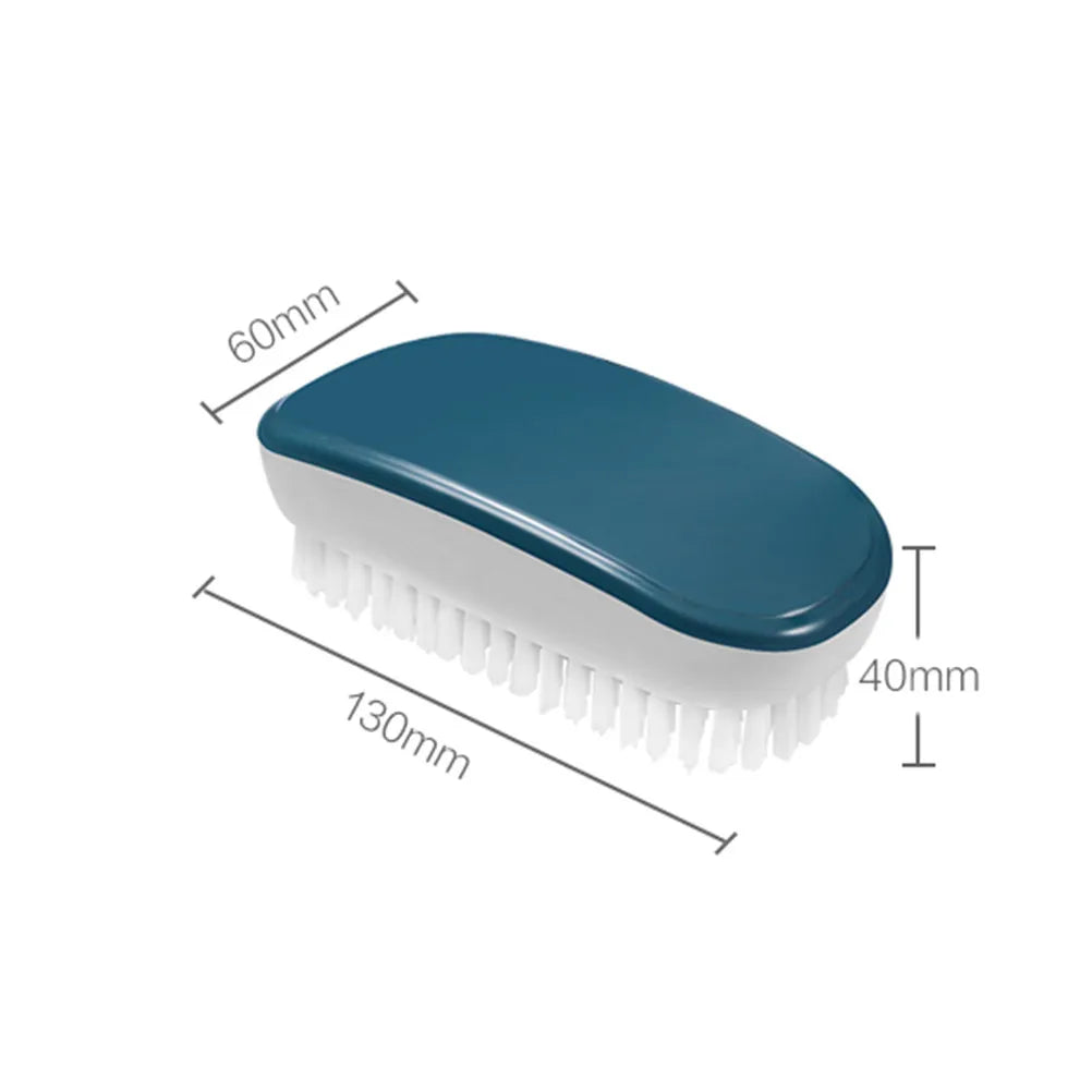 2-Pack Stiff Bristle Shoe & Laundry Scrub Brush Set Cleaning Scrub Brush Richie's