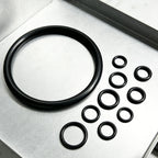 NBR O-Ring Seals CS 3.55/5/5.3mm ID 17–240mm Nitrile Gasket NBR O-Ring Seal Richie's