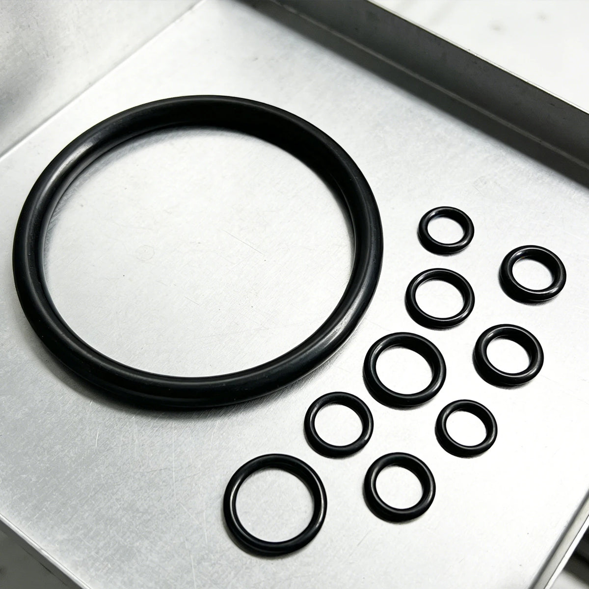 NBR O-Ring Seals CS 3.55/5/5.3mm ID 17–240mm Nitrile Gasket NBR O-Ring Seal Richie's