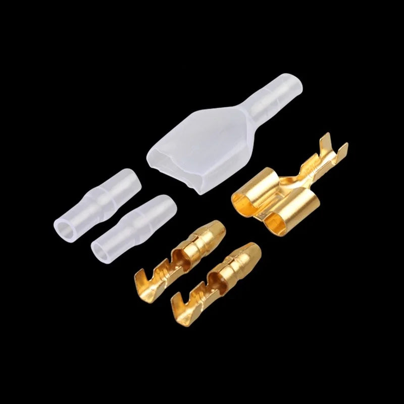 4mm Bullet Terminal Car Wire Connectors – Male & Female Sets Wire Connector Set Richie's