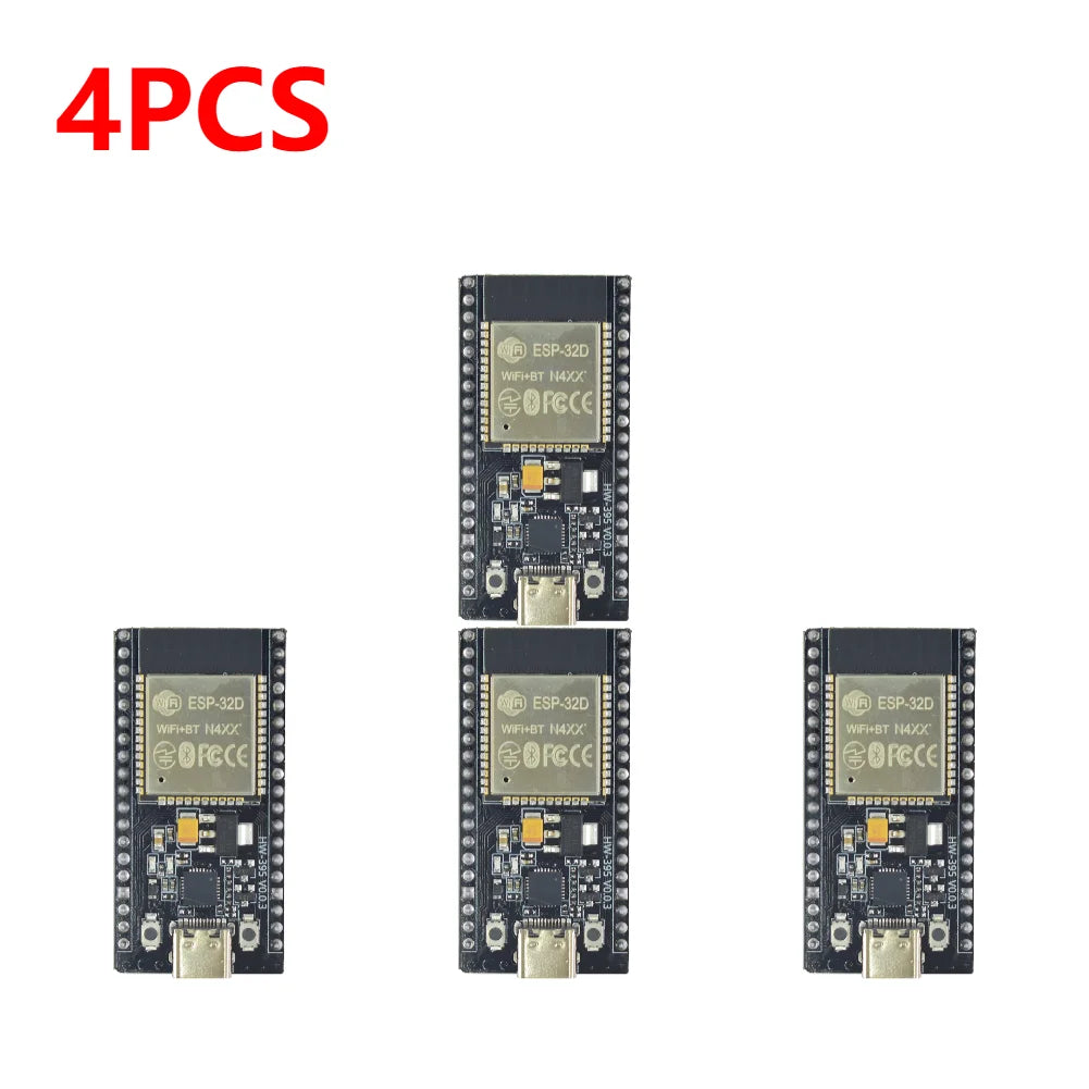 ESP32-WROOM-32 CP2102 Dev Board WiFi BT BLE – 1 to 5 Pack IoT Development Board Richie's 4 PCS CP2102