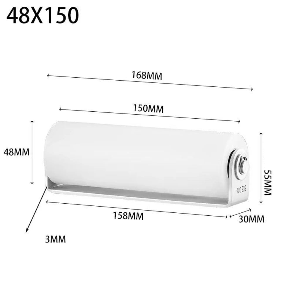 6" Slide Gate Guide Roller – Heavy Duty Nylon & Stainless Steel Gate Guide Roller Richie's