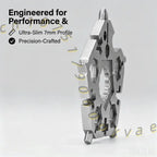 23-in-1 Snowflake Multi-Tool EDC Stainless Steel Wrench Screwdriver EDC Multi-Tool Richie's