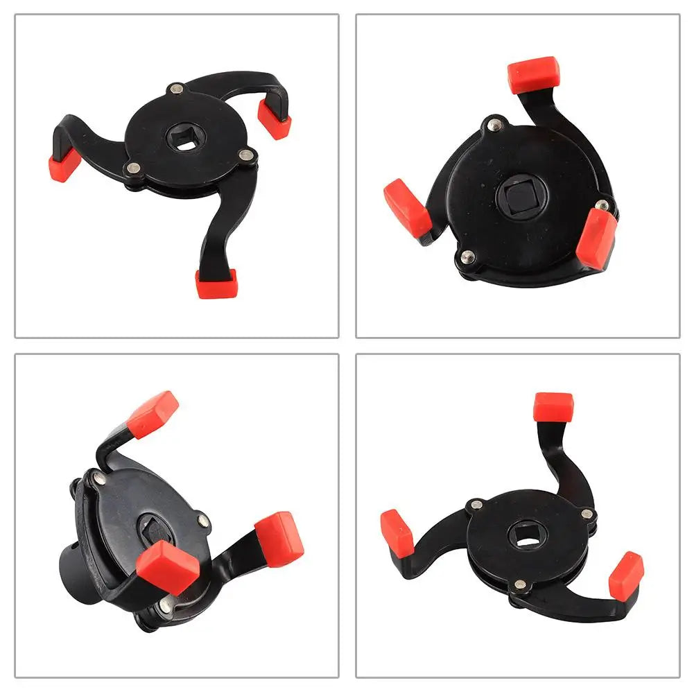 Universal 3-Jaw Oil Filter Wrench Tool 58–100mm | 3/8" Drive Oil Filter Wrench Richie's