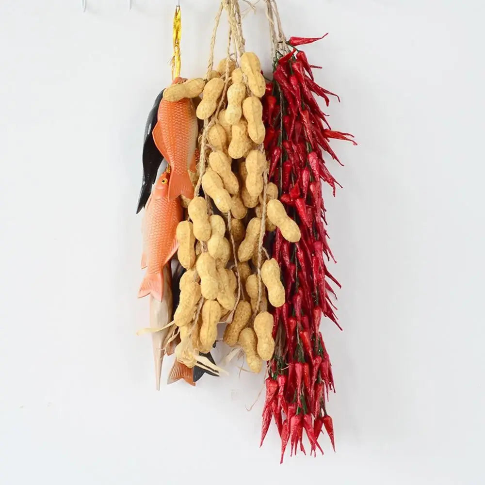 Artificial Foam Vegetable String Hanging Kitchen Home Decor Artificial Hanging Decor Richie's