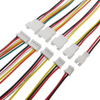 10Pcs JST PH 2.0mm Connector 2–6 Pin Male Female 26AWG Cables Wire Connector Set Richie's