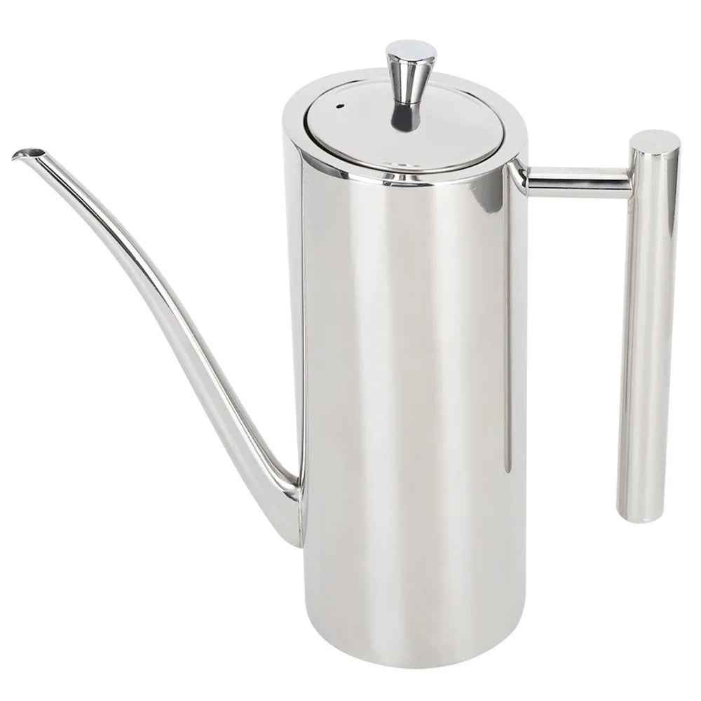 304 Stainless Steel Oil Dispenser Bottle 500ml/700ml – Olive Cruet Oil Dispenser Bottle Richie's 700ml