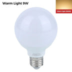 E27 LED Bulb 7W–18W High CRI Flicker-Free Energy Saving LED Light Bulb Richie's 9W Warm light