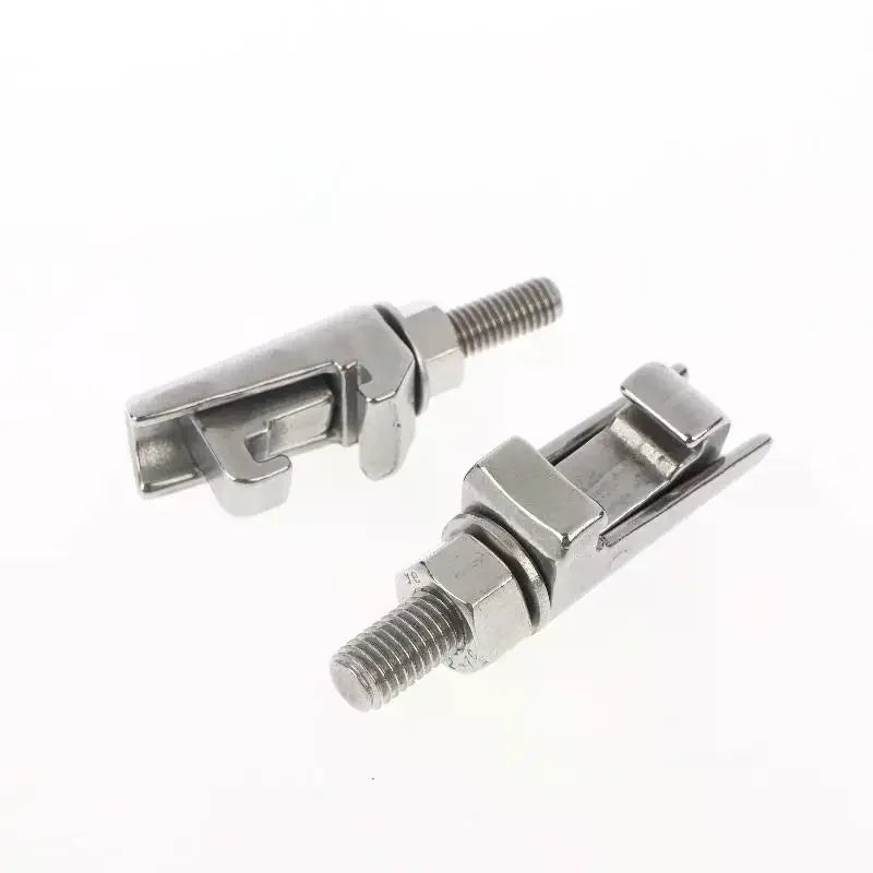 Stainless Steel Vacuum Clamp M8 M10 M12 ISO Double Claw Flange Vacuum Clamp Richie's