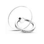 Transparent Diamond Ring Phone Holder – Rotatable Finger Grip Phone Ring Stand Richie's round