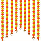 Artificial Marigold Garland – Diwali, Wedding & Festival Decor Artificial Flower Garland Richie's