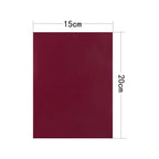 15x20cm Self-Adhesive Waterproof Down Jacket Repair Patch Fabric Repair Patch Richie's Burgundy