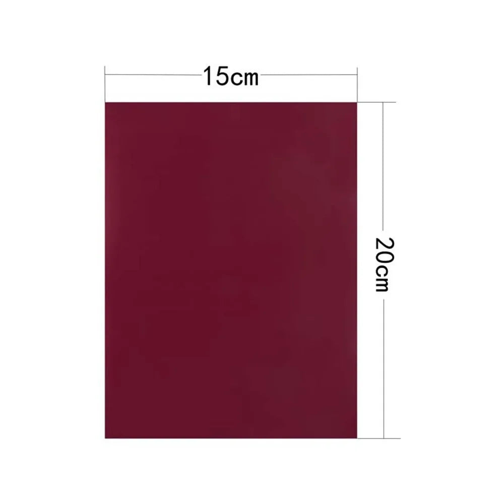 15x20cm Self-Adhesive Waterproof Down Jacket Repair Patch Fabric Repair Patch Richie's Burgundy