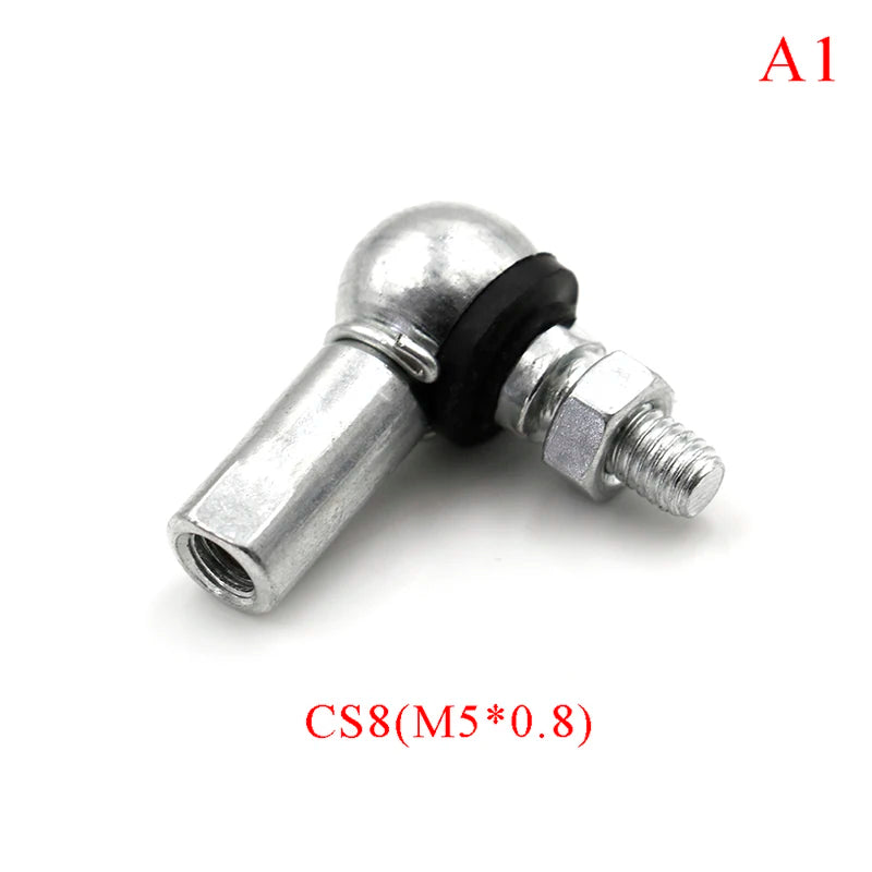 Carbon Steel Ball Head Joint Rod End Bearing M5 M6 M8 M10 Rod End Bearing Richie's M5x0.8