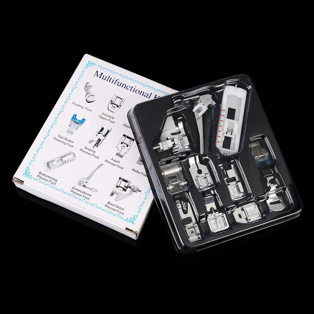 11-Piece Sewing Machine Presser Foot Set | Stainless Steel Presser Foot Set Richie's