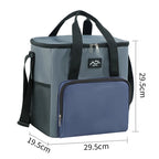 Portable Insulated Thermal Lunch Bag Waterproof Cooler Food Box Insulated Lunch Bag Richie's Navy