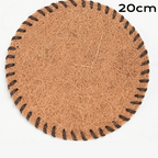 Round Braided Bristle Placemat – Heat Resistant Non-Slip Table Mat Table Placemat Richie's 20cm as show