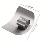 Stainless Steel Finger Guard – Kitchen Hand Protector Kitchen Finger Guard Richie's 1pc