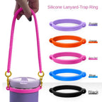 Silicone Drawstring Ring Bottle Sleeve & Cup Handle Strap Bottle Sleeve Strap Richie's
