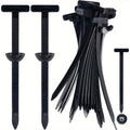 Universal Car Fender Trunk Cable Tie Buckle Clips 12pcs Auto Body Clips Richie's black 50pcs