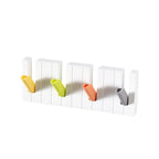 No-Drill Adhesive Wall Hook Rack – Foldable Door Storage Wall Hook Rack Richie's MULTI