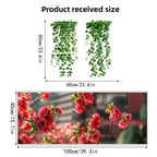 Multicolor Floral Window Static Cling Sticker – PVC Glass Decal Window Static Decal Richie's