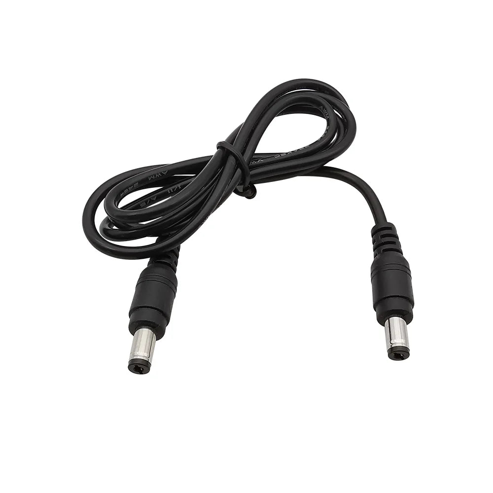 DC 12V 5.5x2.1mm Male to Male Power Connector Cable DC Power Connector Richie's