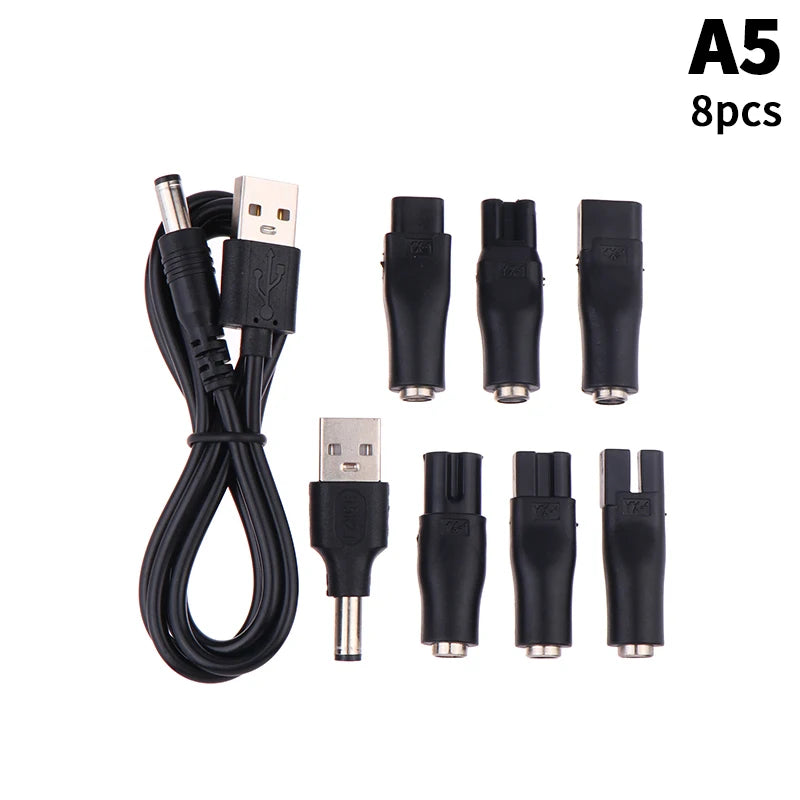 5V USB Charger Adapter & Power Cord for Hair Clippers & Trimmers USB Charger Adapter Richie's A5
