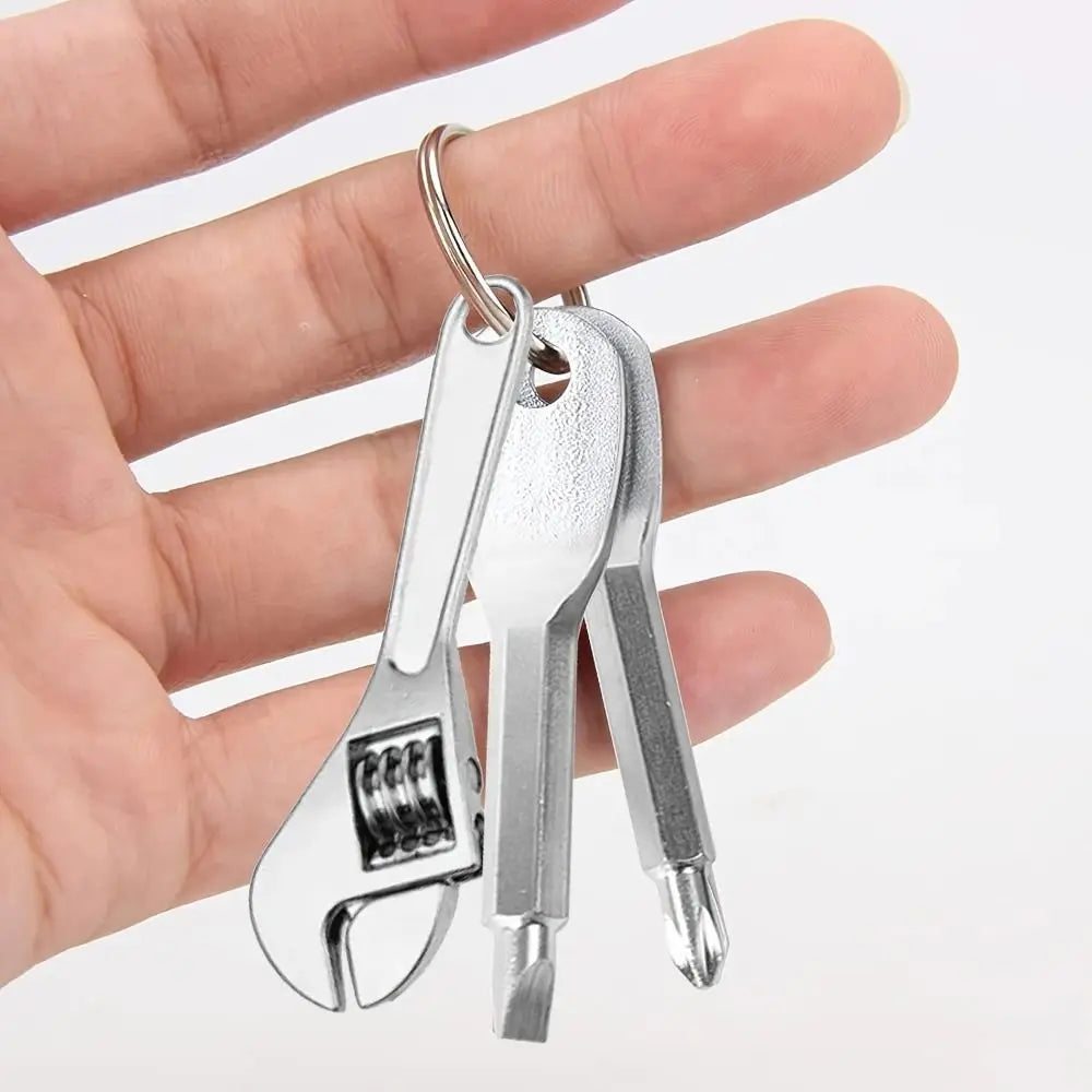3-Piece Mini Screwdriver Keychain Set – Stainless Steel Tool Mini Tool Keychain Richie's