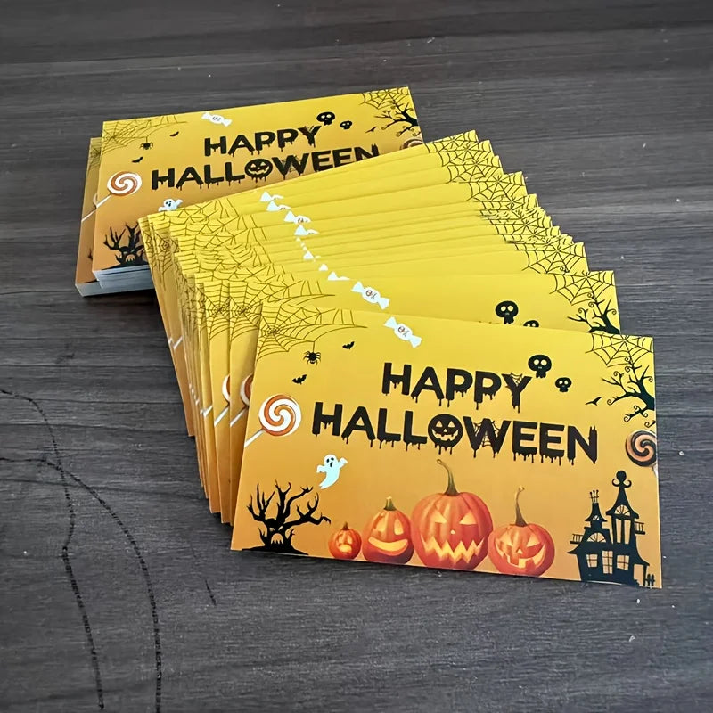 Halloween Scratch Cards Party Lottery Tickets – 30 or 50 Pack Party Scratch Cards Richie's