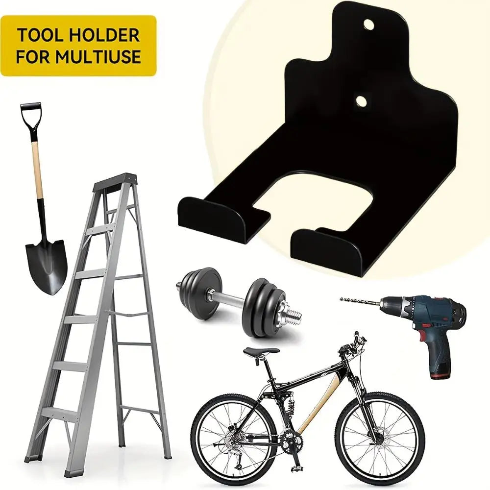 Wall-Mounted Garage Trimmer Rack & Garden Tool Hanger Garden Tool Rack Richie's