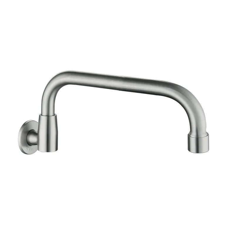 SUS304 Stainless Steel Wall Mount Kitchen Faucet – Swivel Spout Kitchen Faucet Richie's