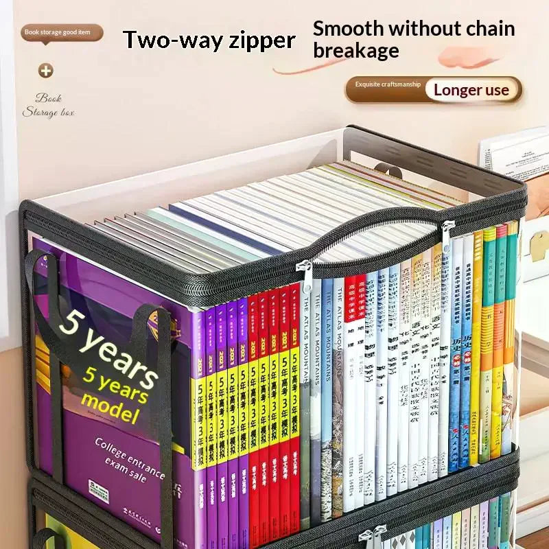Clear PVC Flip-Top Organizer Box – Large Multi-Purpose Storage Storage Organizer Box Richie's