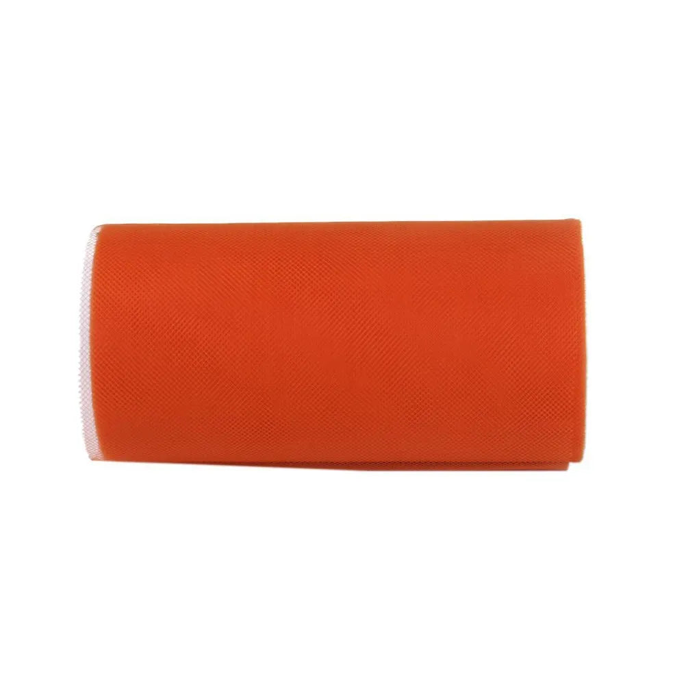Orange Tulle Roll 22M x 15CM – Wedding & Party Decoration Tulle Decoration Roll Richie's