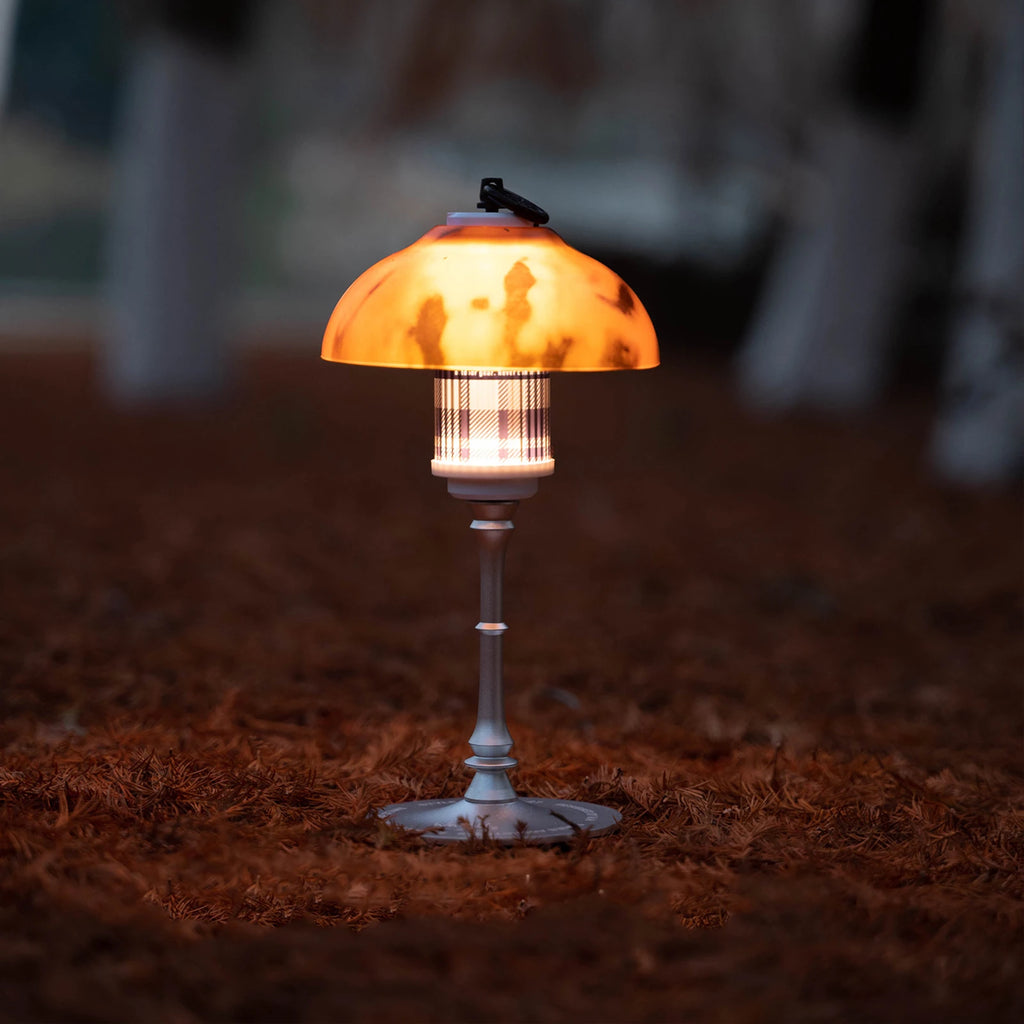 Aluminum Camping Lamp Holder 1/4" Thread Dismountable Light Stand Camping Lamp Holder Richie's