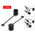 2Pcs Silicone Dust Covers for Audio Power & Network Plugs Silicone Plug Covers Richie's A7