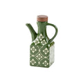 Blue Printed Ceramic Oil & Vinegar Pot with Handle 250ml Ceramic Oil Pot Richie's Green