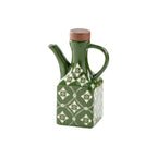 Blue Printed Ceramic Oil & Vinegar Pot with Handle 250ml Ceramic Oil Pot Richie's Green