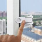 Sliding Door Lock Self-Adhesive Child Safety Stopper | ABS Child Safety Lock Richie's