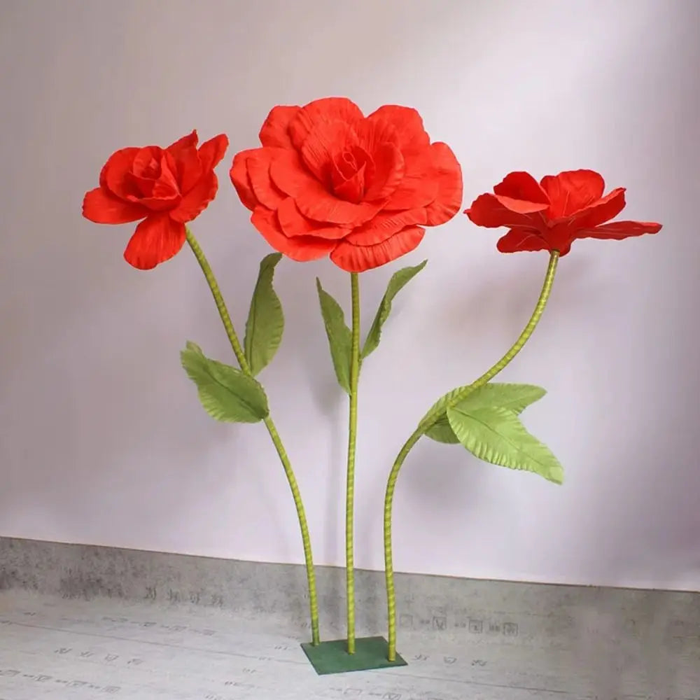 Giant 30cm Silk PE Foam Rose Artificial Flower Wedding Décor Artificial Flower Richie's