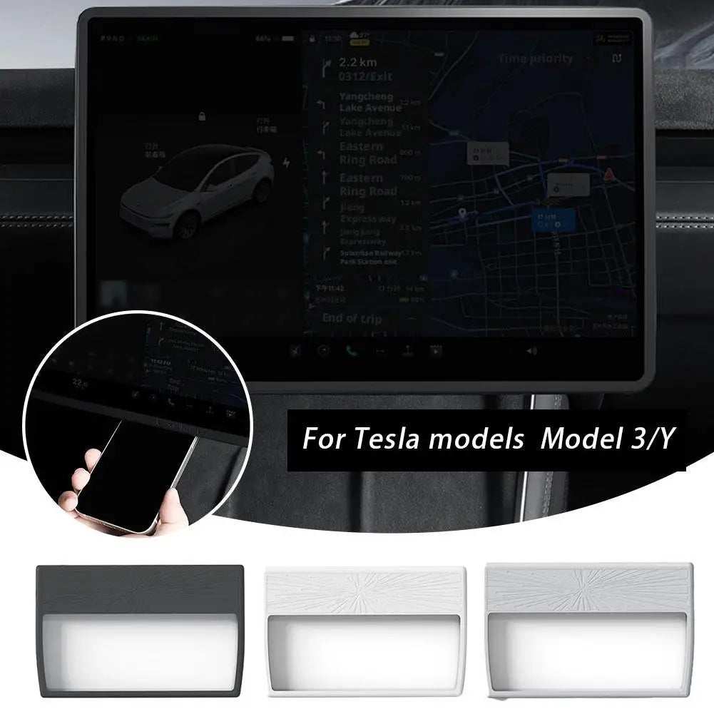 Tesla Model 3 & Y Silicone Screen Edge Protector Frame 2025 Car Screen Protector Richie's