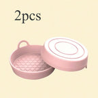 2-Pack Silicone Car Cup Holder Coasters – Non-Slip & Heat-Proof Car Cup Holder Coaster Richie's pink