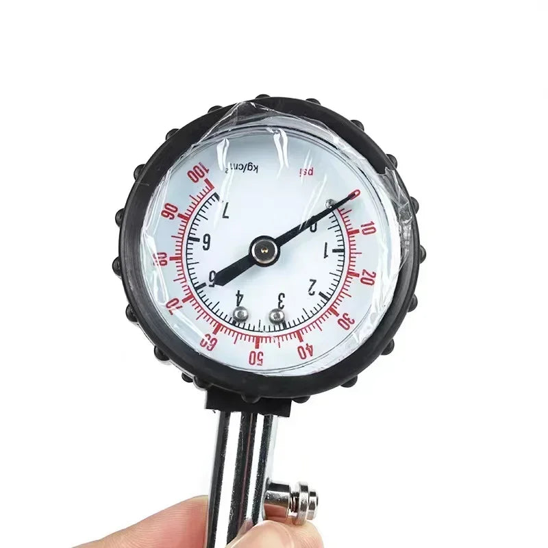 100 PSI Tire Pressure Gauge for Car, Truck, Motorcycle & Bike Tire Pressure Gauge Richie's