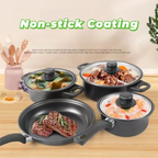 13-Piece Maifanstone Non-Stick Cookware Set – Pots & Pans Non-Stick Cookware Set Richie's