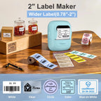 Marklife P50 Bluetooth Thermal Label Printer 12–50mm Thermal Label Printer Richie's
