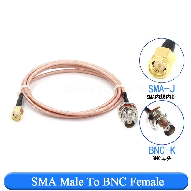RF Coax Extension Cable BNC SMA MMCX SMB RG316 Adapter Coaxial RF Cable Richie's