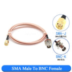 RF Coax Extension Cable BNC SMA MMCX SMB RG316 Adapter Coaxial RF Cable Richie's